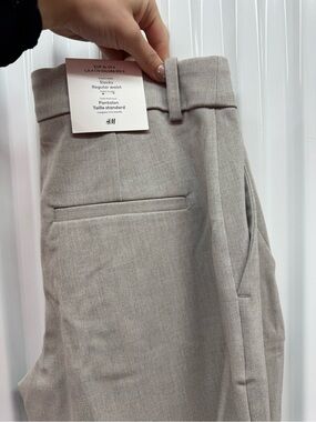 H&M Women’s Light Grey Dress Trousers